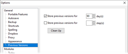 Options_versions