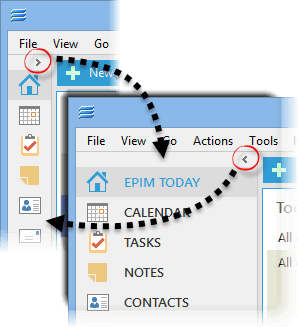 EPIM_navigation_pane