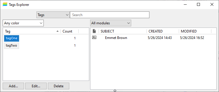 Working_with_tags_exporer